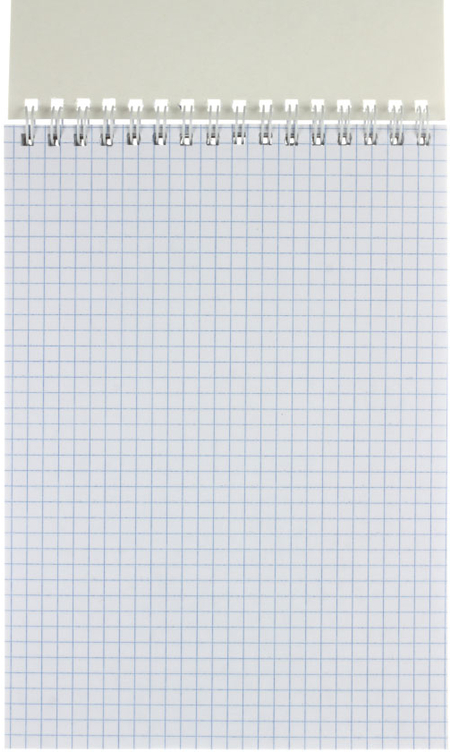 Блокнот на гребне ARTspace «Моноколор» А5, 145*200 мм, 80 л., клетка, Pale color, ассорти