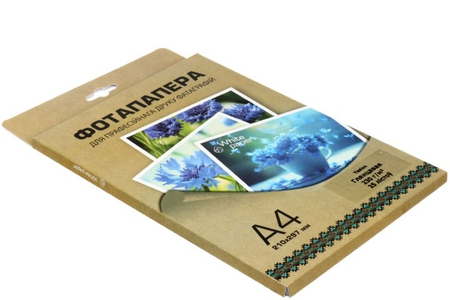 Бумага для струйной фотопечати глянцевая односторонняя White paper, А4 (210*297 мм), 230 г/м2, 25 л. Бумага для струйной фотопечати глянцевая односторонняя White paper, А4 (210*297 мм), 230 г/м2, 25 л.