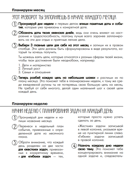 Ежедневник недатированный «Флай-планнер», 165*210 мм, 96 л., линия, «Управляй своим временем»