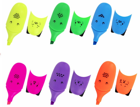 Набор маркеров-текстовыделителей Brauberg Kids, 6 цветов, Cute Cats Neon Набор маркеров-текстовыделителей Brauberg Kids, 6 цветов, Cute Cats Neon