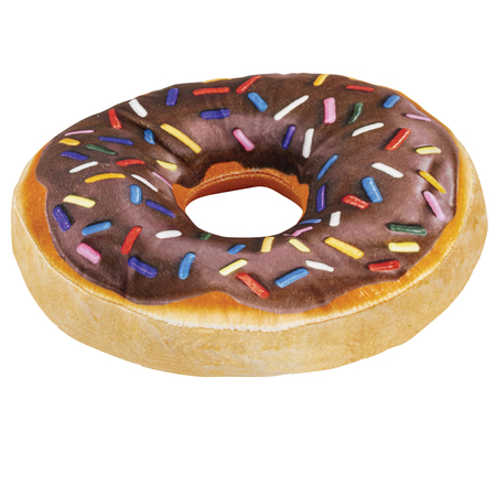 Игрушка мягкая WooZoo, 30*30 см, «Пончик», ассорти