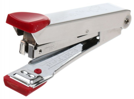 Степлер Kanex HD-10, скобы №10, 20 л., 90 мм, красный