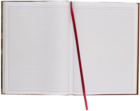Книжка записная «Канц-Эксмо», 210*290 мм, 200 л., клетка, «Собрание классики»