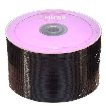 Компакт-диск DVD+RW Mirex, 4x, 50 шт, в тубе Компакт-диск DVD+RW Mirex, 4x, 50 шт, в тубе