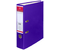 Папка-регистратор «Полиграфкомбинат» с односторонним ламинированным покрытием, корешок 70 мм, фиолетовый