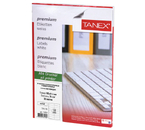 Бумага самоклеящаяся для изготовления этикеток Tanex, А4, 16 шт., 105×37,1 мм, 50 л., матовая, белая