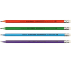 Карандаш чернографитный Workmate Vivid Color, твердость грифеля ТМ, с ластиком, корпус ассорти Карандаш чернографитный Workmate Vivid Color, твердость грифеля ТМ, с ластиком, корпус ассорти