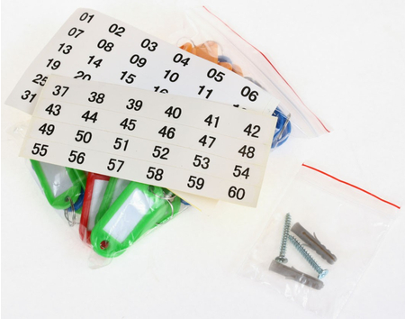 Ящик для ключей OfficeSpace, для 48 ключей, 250*180*80 мм