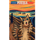 Пазлы Hatber Premium, 48×68 см, 1000 элементов, «Кот Мунка»