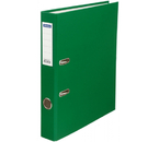 Папка-регистратор OfficeSpace с односторонним бумвиниловым покрытием, корешок 50 мм, зеленый