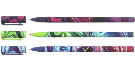 Ручка шариковая Berlingo с рисунком, Liquid Wave, корпус ассорти, стержень синий Ручка шариковая Berlingo с рисунком, Liquid Wave, корпус ассорти, стержень синий