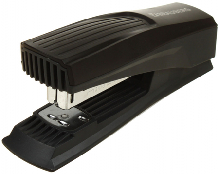 Степлер Brauberg Super, скобы №24/6-26/6, 30 л., 140 мм, черный