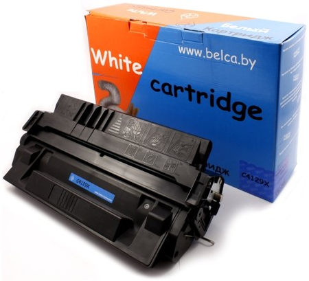 Тонер-картридж White Cartridge C4129X, черный