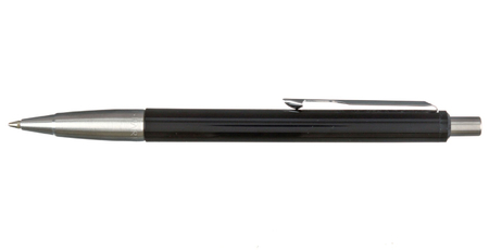 Ручка подарочная шариковая Parker Vector Standard, корпус серебристо-черный 