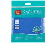Салфетка из микрофибры для оптики и стекла OfficeClean «Стандарт»