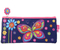 Пенал однокамерный «Феникс+», 195*90 мм, «Красивая бабочка», фиолетовый