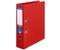 Папка-регистратор Lux Economix с двусторонним ПВХ-покрытием, корешок 70 мм, красный