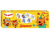 Игра настольная «Домино. Три кота»