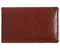 Визитница из искусственной кожи «Корсика», 105*65 мм, 1 карман, 20 листов, коричневая