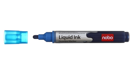 Набор маркеров для вайтбордов Nobo Liquid Ink, 6 цветов 