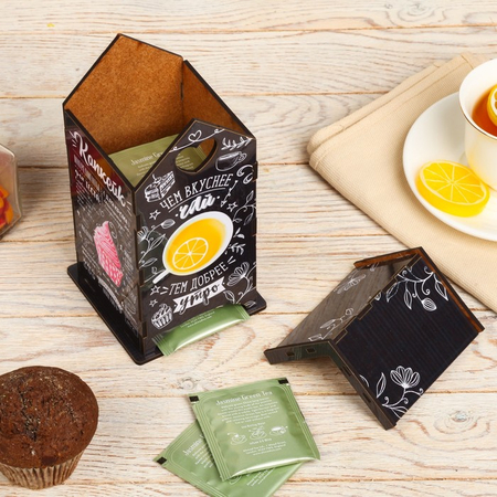 Чайный домик «Вкусный чай», 20*8,6 см Чайный домик «Вкусный чай», 20*8,6 см