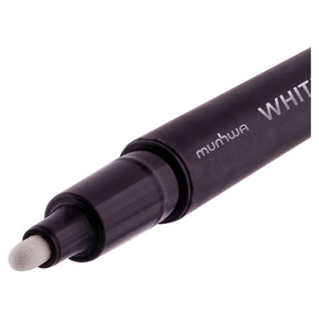 Маркер перманентный MunHwa WPMM-05, белый Маркер перманентный MunHwa WPMM-05, белый