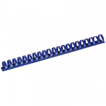 Пружина пластиковая OfficeSpace (25), 25 мм, синяя