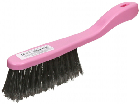 Щетка-сметка «Идеал», 3-х рядная, длина 26 см, розовая Щетка-сметка «Идеал», 3-х рядная, длина 26 см, розовая