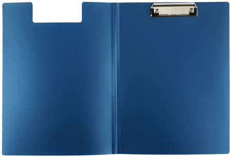 Планшет с крышкой Index, толщина 0,7 мм, темно-синий