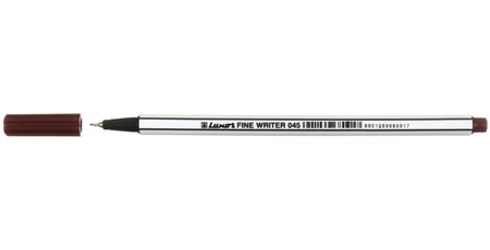 Лайнер Luxor Fine Writer 045, толщина линии 0,8 мм, коричневый