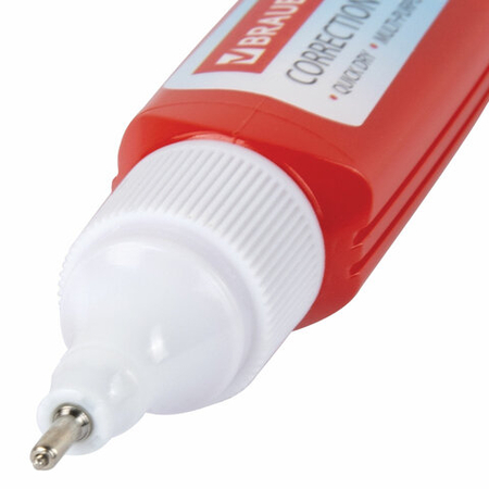 Корректирующая ручка Brauberg Standard Classic, 10 мл, металлический пишущий узел