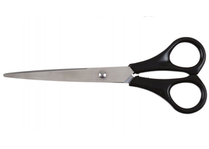 Ножницы канцелярские OfficeSpace, 200 мм, ручки черные Ножницы канцелярские OfficeSpace, 200 мм, ручки черные