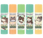 Клей-карандаш Brauberg, 15 г, «Милые коты», ассорти