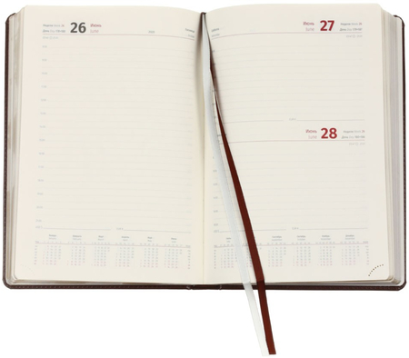Ежедневник датированный на 2020 год Berlingo Silver Pristine (В5), 170*245 мм, 184 л., коричневый 