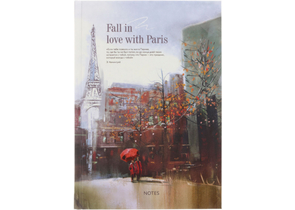 Ежедневник недатированный Staff (А5), 145×205 мм, 128 л., Love In Paris