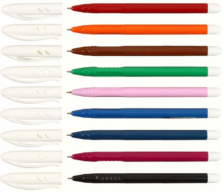 Ручка шариковая Jia Hao, корпус ассорти, стержень синий