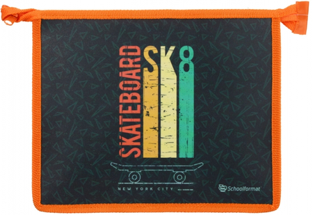 Папка для тетрадей SchoolFormat, 235*190*50 мм, «Скейт. Принт» Папка для тетрадей SchoolFormat, 235*190*50 мм, «Скейт. Принт»