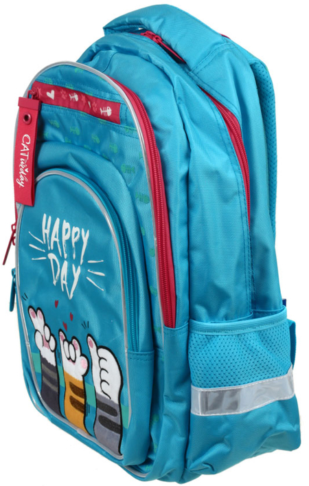 Рюкзак для начальных классов Berlingo Ergo, 290*400*220 мм, Cats Paw