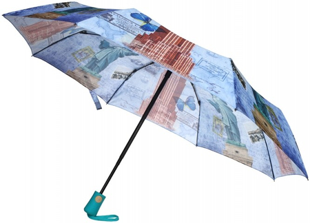 Зонт женский от дождя (автомат) , «Нью-Йорк»