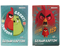 Картон белый односторонний А4 Angry Birds Movie, 10 л, мелованный, ассорти