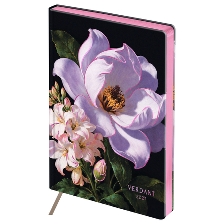 Ежедневник датированный на 2027 год BG «Магнолия», 145*210 мм, 176 л., сиреневый Ежедневник датированный на 2027 год BG «Магнолия», 145*210 мм, 176 л., сиреневый