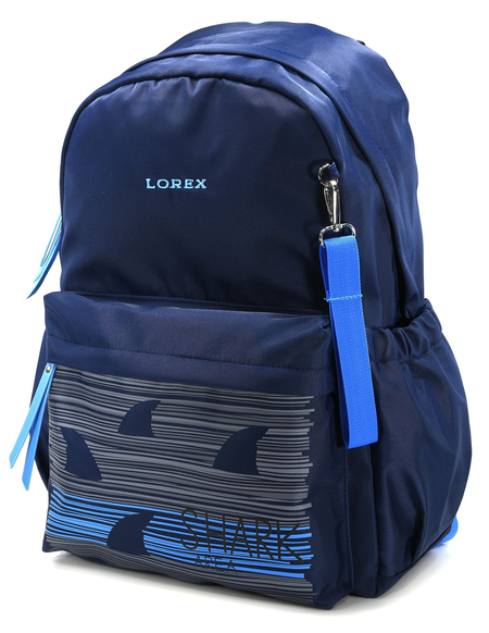 Рюкзак молодежный Lorex Ergonomic M12 24L, 300*420*150 мм, Shark in Dark Рюкзак молодежный Lorex Ergonomic M12 24L, 300*420*150 мм, Shark in Dark