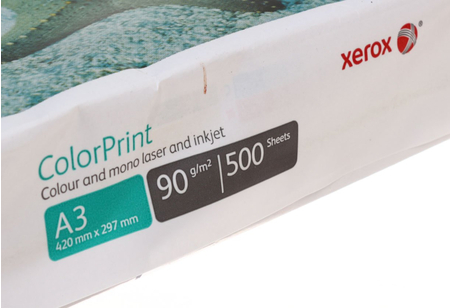 Бумага офисная Xerox ColorPrint, А3 (297*420 мм), 90 г/м2, 500 л.