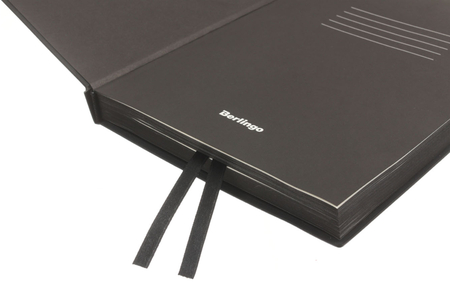 Ежедневник недатированный Berlingo Double, 145*215 мм, 136 л., DoubleBlack, черный Ежедневник недатированный Berlingo Double, 145*215 мм, 136 л., DoubleBlack, черный