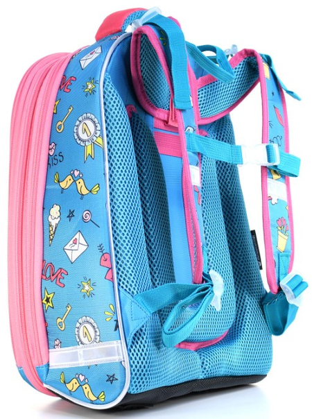 Рюкзак школьный Schoolformat Ergonomic+ 17L, 300*380*180 мм, Girl Power