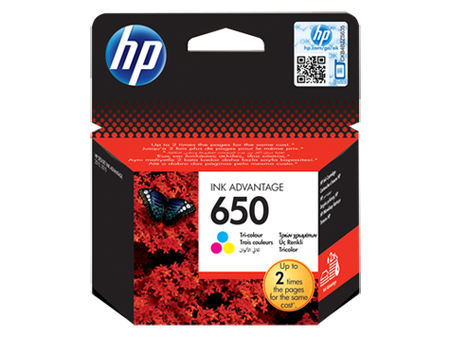 Картридж HP CZ102AE (№650), ресурс 200 страниц, 3 цвета Картридж HP CZ102AE (№650), ресурс 200 страниц, 3 цвета
