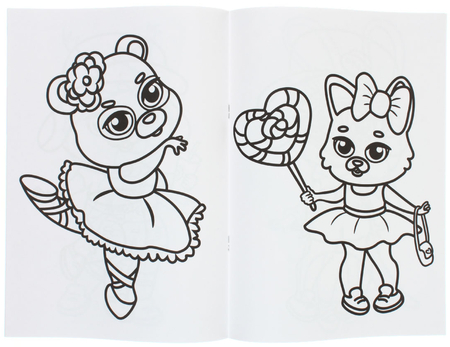 Раскраска А4 «Для малышей», 8 л., «Ассорти» Раскраска А4 «Для малышей», 8 л., «Ассорти»