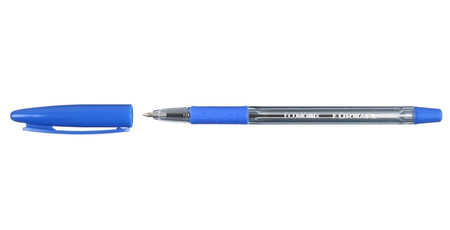 Ручка шариковая Forward, корпус прозрачный, стержень синий