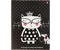 Тетрадь общая А5, 160 л. на кольцах «Альт», 165*215 мм, Ginza Cats
