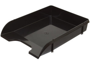 Лоток горизонтальный Brauberg Classic, 330×255×60 мм, черный